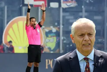 El juez de la contienda fue cuestionado por sus decisiones en el terreno de juego.