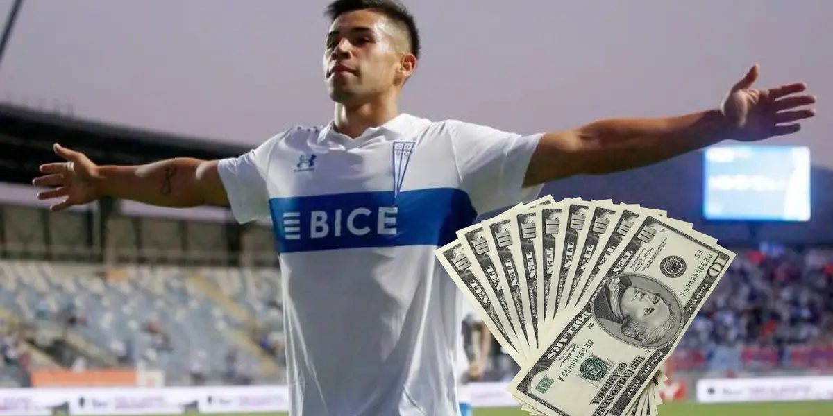 El jugador cruzado partiría de la precordillera con una cantidad increíble de dinero.