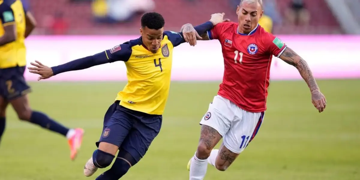 El jugador de la selección de Ecuador se refirió al acontecimiento que dejó a la Roja sin Mundial.