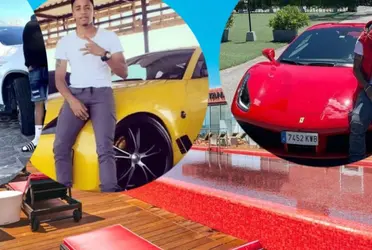 El jugador ecuatoriano sigue disfrutando de igual modo de sus lujos.