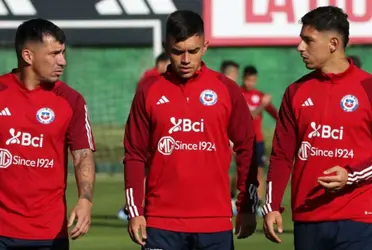 El jugador no termina de convencer con la camiseta de la selección chilena.