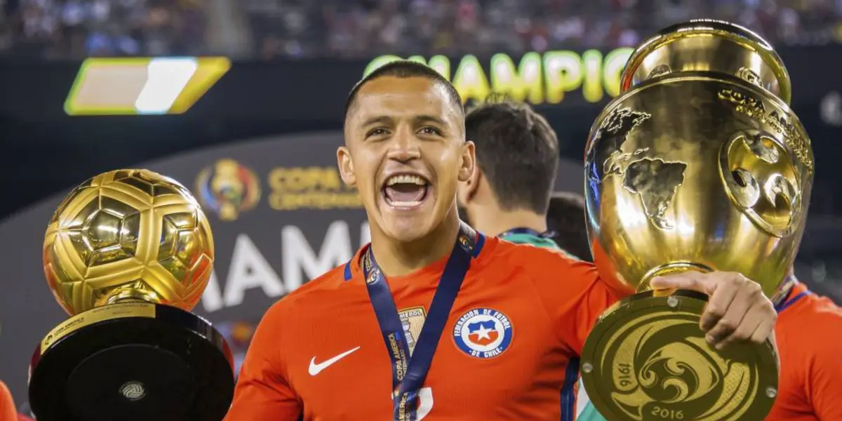 El niño maravilla recordó el momento en que Chile ganó la Copa Centenario con este emotivo mensaje.