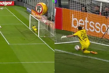 El partido entre Colo Colo y Unión La Calera comenzó con un increíble error.