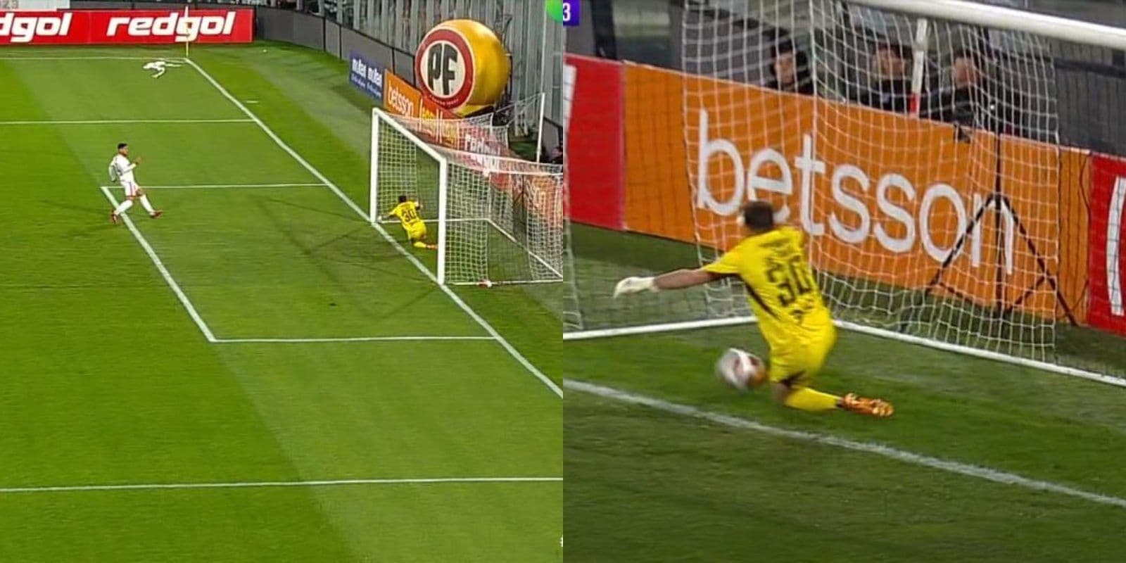 El partido entre Colo Colo y Unión La Calera comenzó con un increíble error.