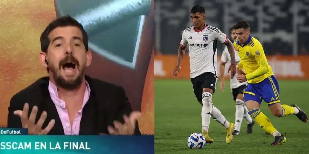 El periodista trasandino comentó esto a propósito del duelo contra Boca Juniors.
