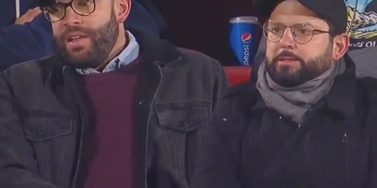 El presidente se encuentra en el estadio Santa Laura viendo el cotejo de la UC.