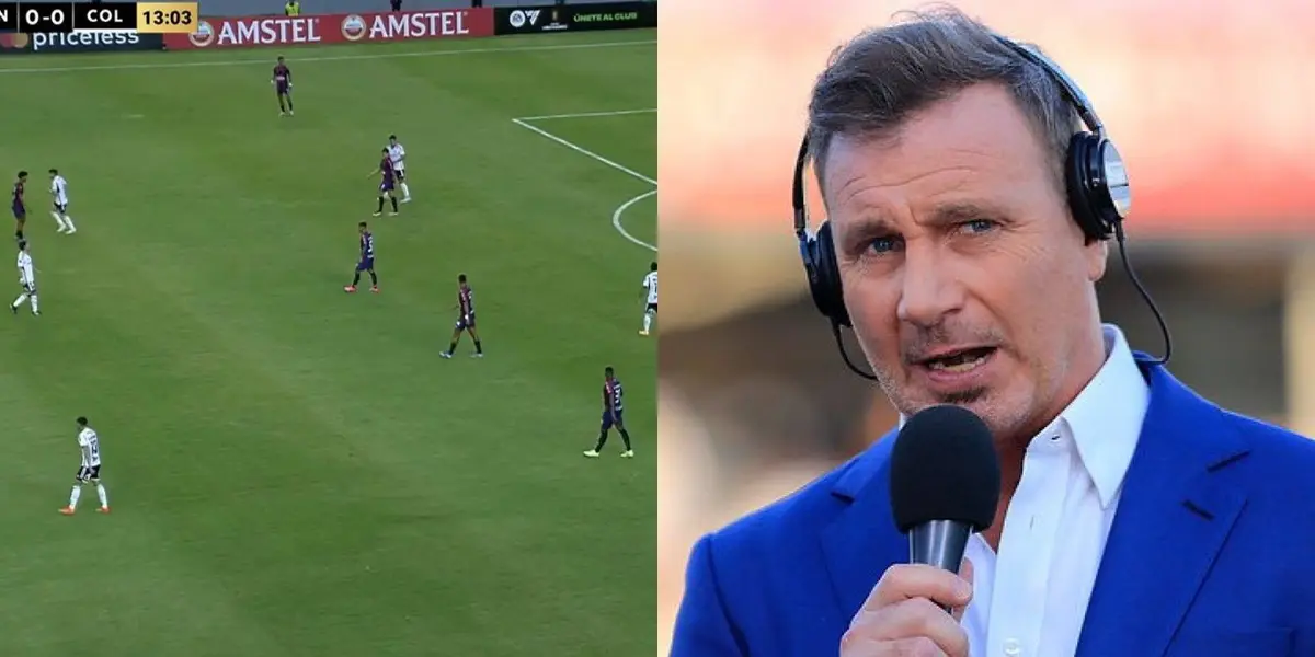 El profesional usó la ironía para referirse a un jugador de los albos.