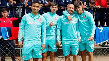 El regreso del hijo pródigo: La U va con todo por Eduardo Vargas. Foto: Instagram