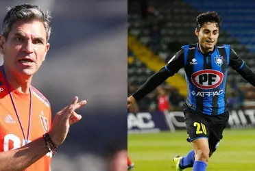 El volante de Huachipato estuvo en la carpeta azul, pero no consiguió convencer.