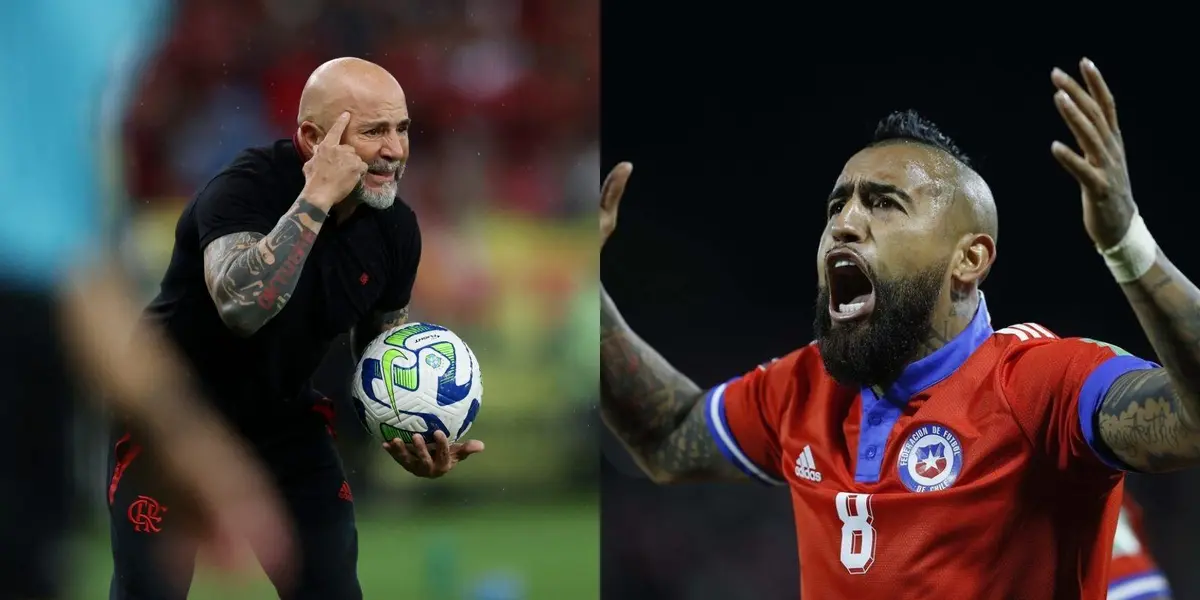 El volante del Atlético Paranaense se lanzó con todo contra el DT.