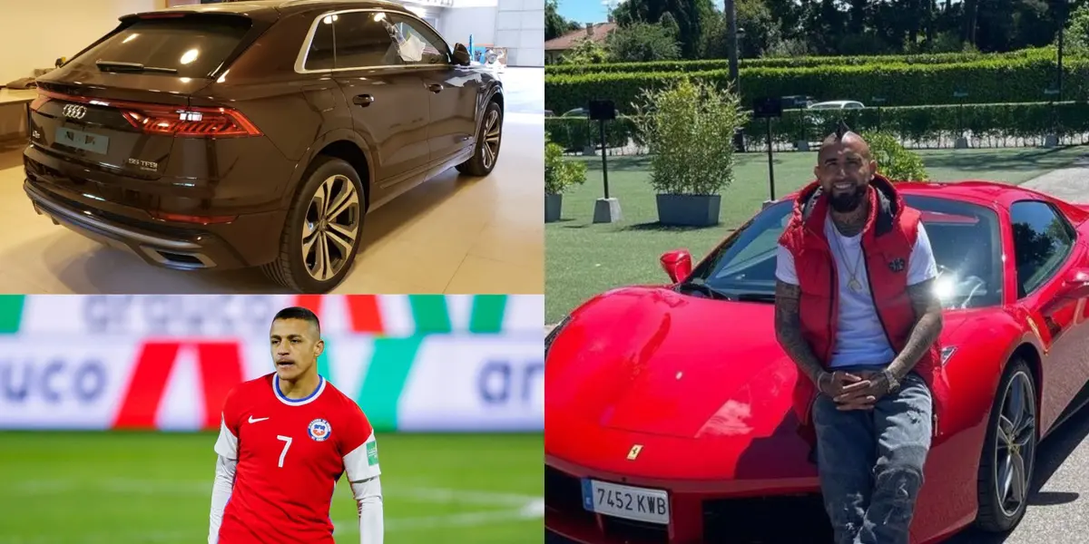 El volante del Flamengo tiene un gusto especial por los autos de lujo