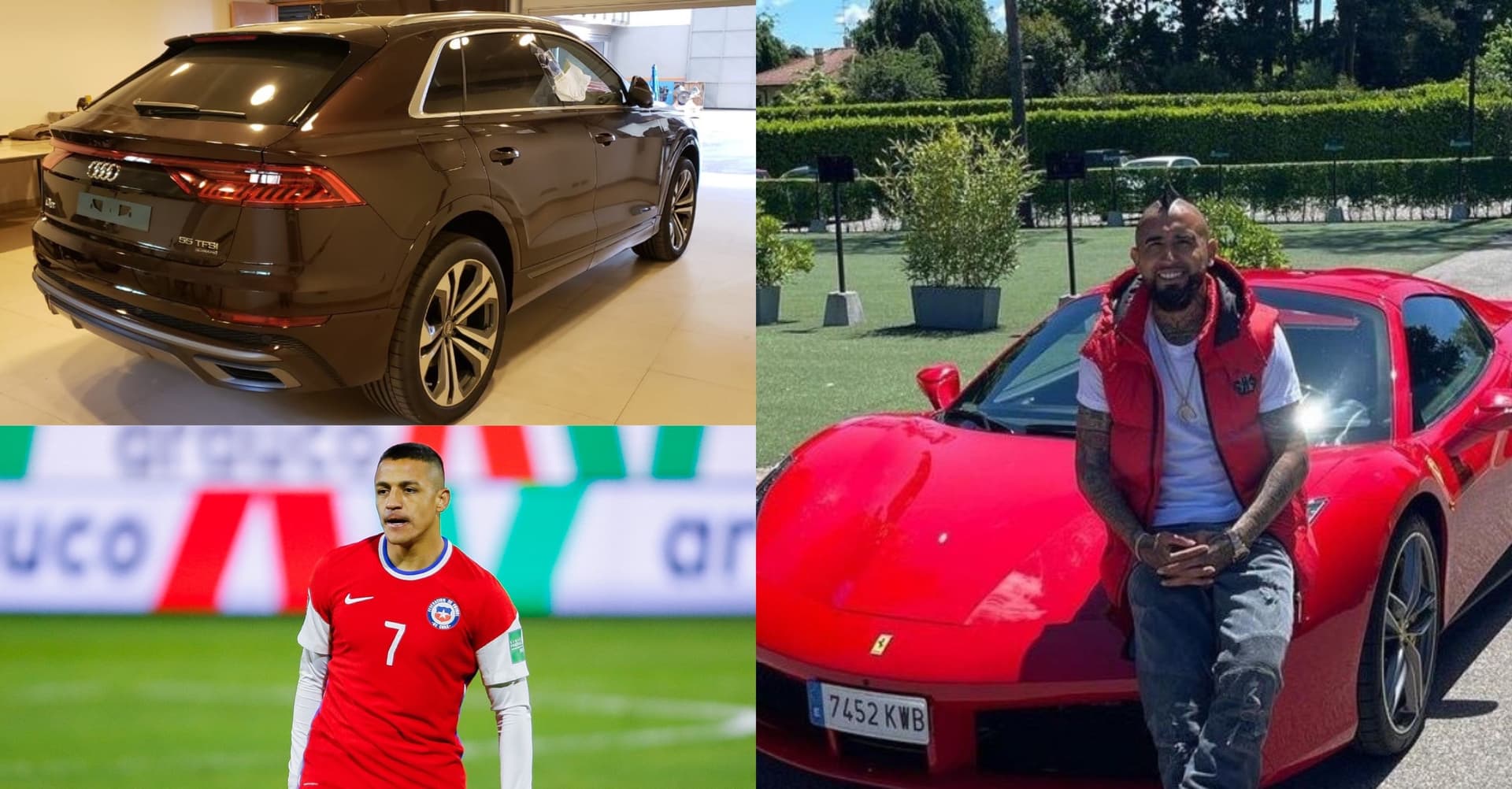 El volante del Flamengo tiene un gusto especial por los autos de lujo