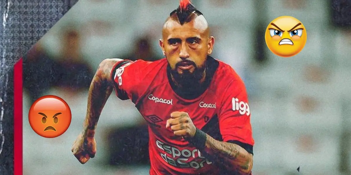 El volante nacional quedó fuera en los Octavos de Final en Copa Libertadores de América.