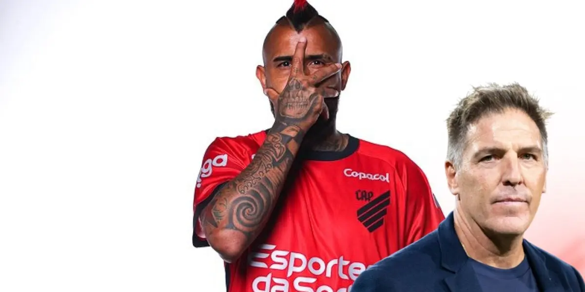 El volante tuvo que salir en el partido del Athletico Paranaense.