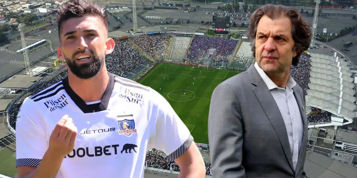 Emiliano Amor y Aníbal Mosa (Foto tomada de: Colo Colo/Top)