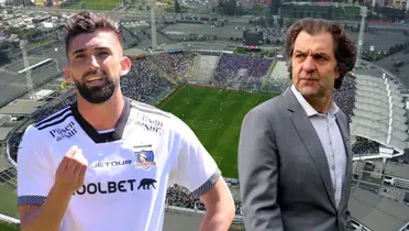 Emiliano Amor y Aníbal Mosa (Foto tomada de: Colo Colo/Top)