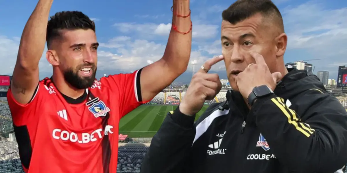 Emiliano Amor y Jorge Almirón (Foto tomada de: La Tercera/Colo Colo/Periscopio)