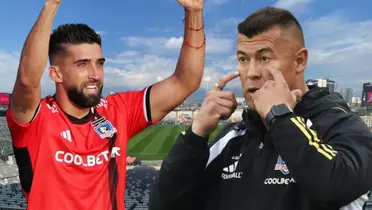 Emiliano Amor y Jorge Almirón (Foto tomada de: La Tercera/Colo Colo/Periscopio)