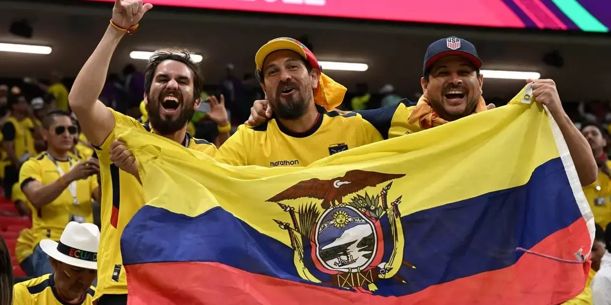 En el partido inaugural de la Copa del Mundo de Qatar 2022, Ecuador venció al local y sus hinchas no se olvidaron de nuestro país.