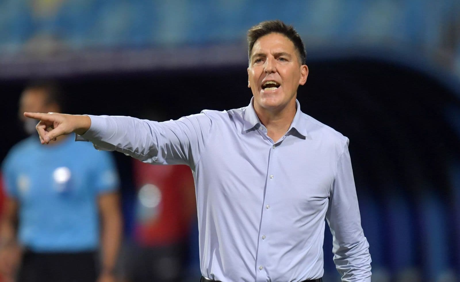 En la conferencia de prensa tras ser vencidos por la cuenta mínima, el entrenador de La Roja valoró varias cosas del desempeño del equipo.