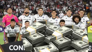 Equipo titular de Colo Colo en Copa Libertadores.