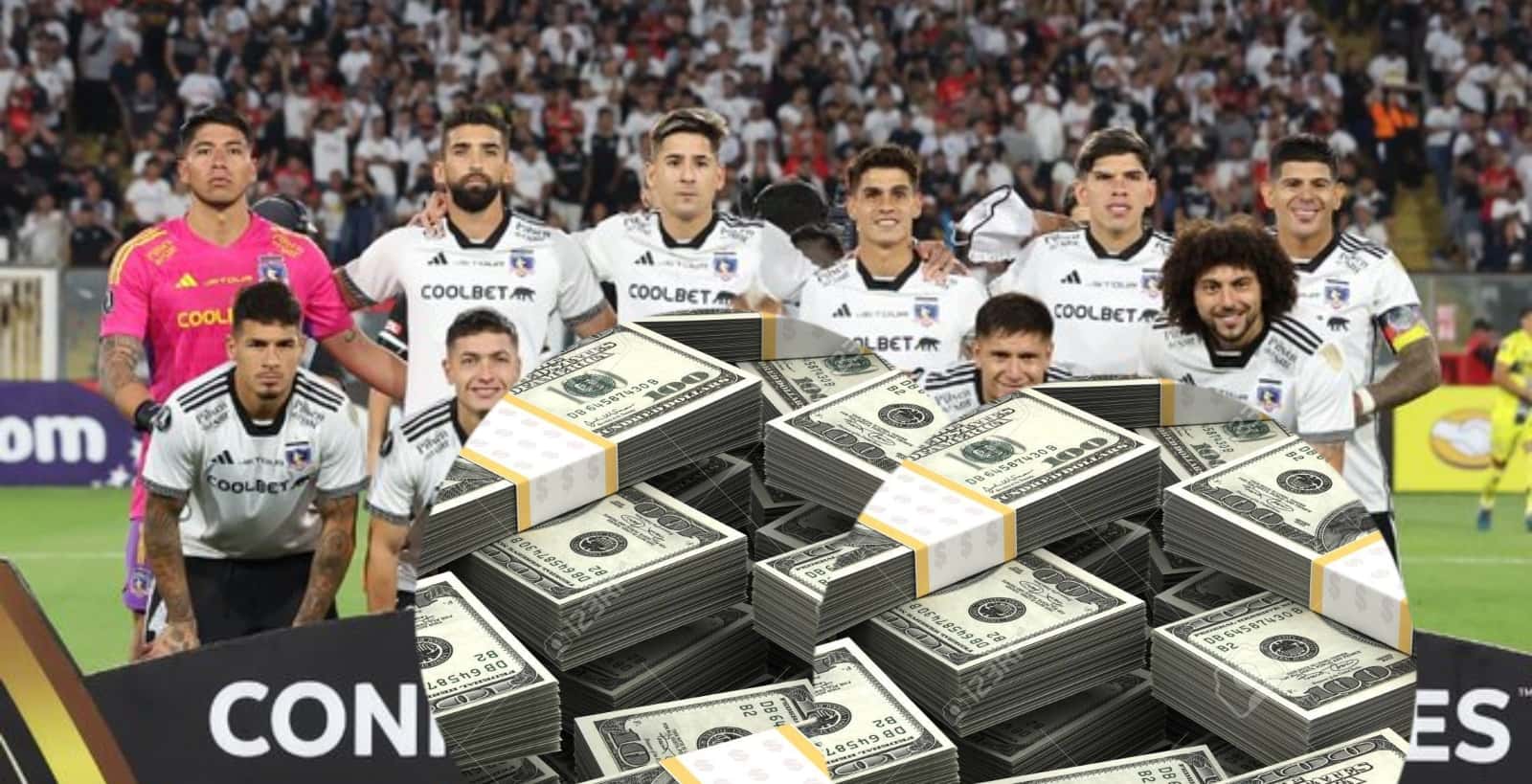 Equipo titular de Colo Colo en Copa Libertadores.