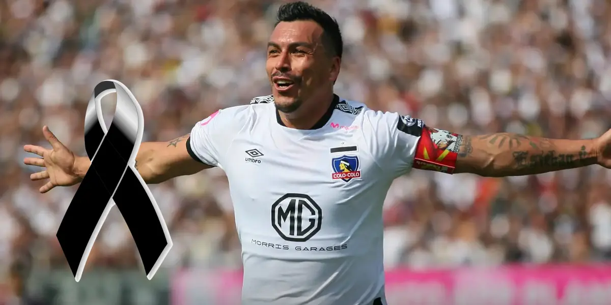Esteban Paredes (Foto tomada de: Ministerio/Colo-Colo)