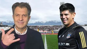 Esteban Pavez y Aníbal Mosa (Foto tomada de: Colo Colo/Sentimiento)