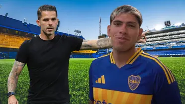 Fernando Gago y Carlos Palacios (Foto tomada de: Wikipedia/Boca Juniors)