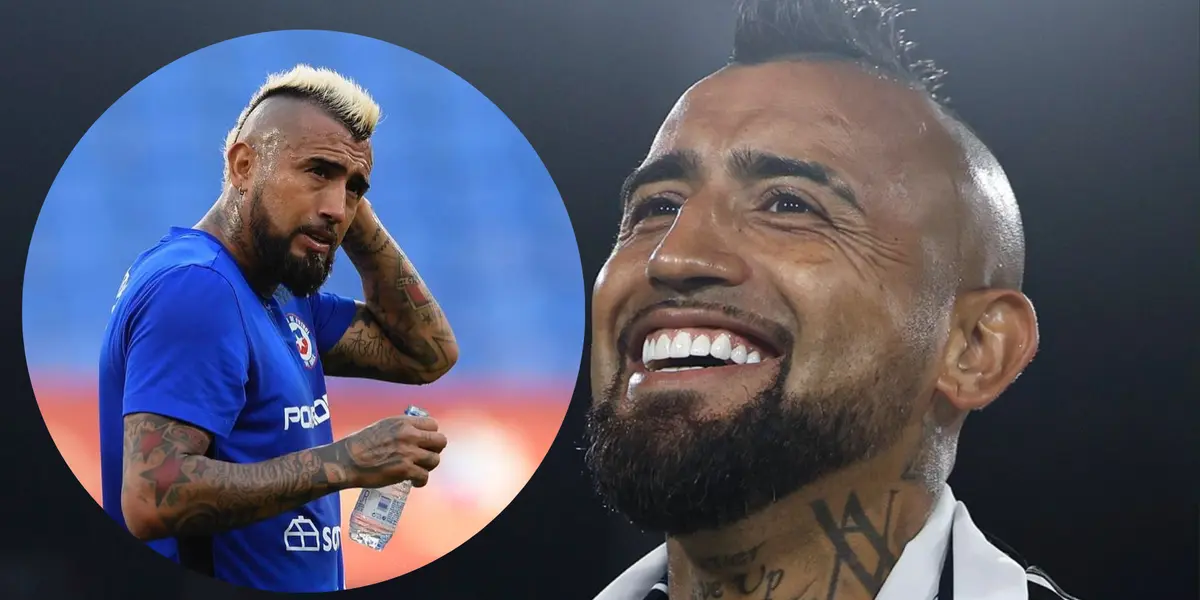 Foto: redes de Arturo Vidal.