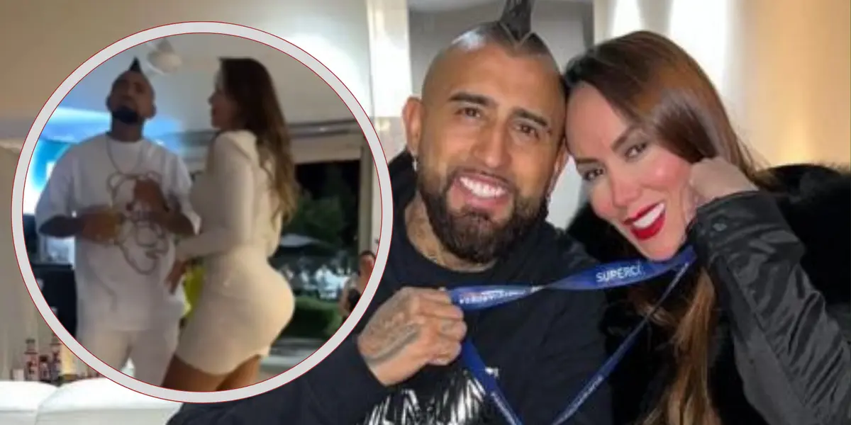 Foto: redes de Arturo Vidal.