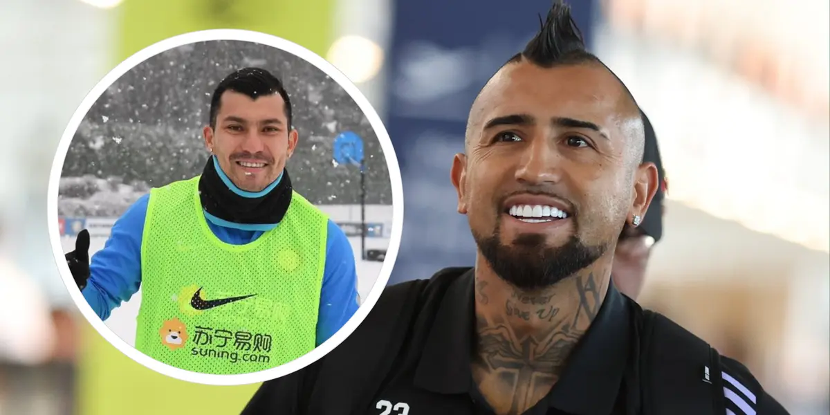 Foto: redes de Colo Colo y Gary Medel.