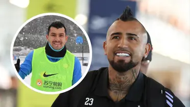 Foto: redes de Colo Colo y Gary Medel.