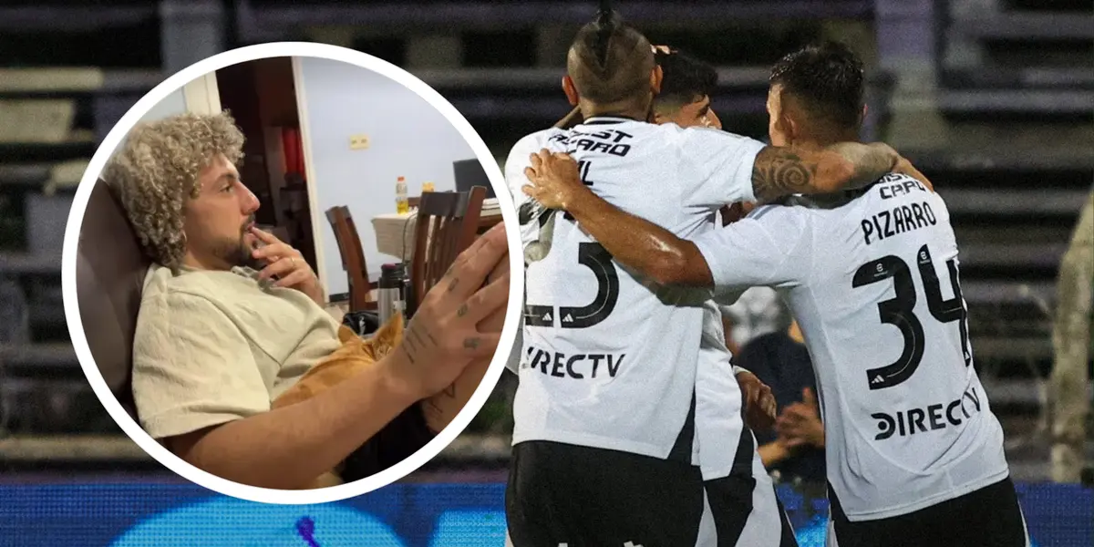 Foto: redes de Falcón y Colo Colo.