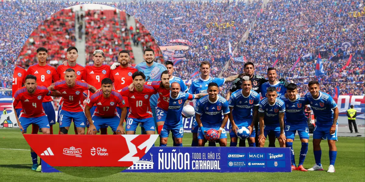 Foto: redes de La Roja y la U de Chile.