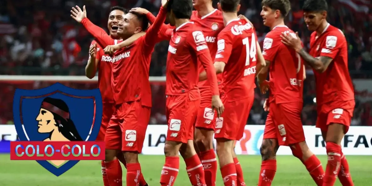 Fotos tomadas de: redes Colo Colo/Toluca