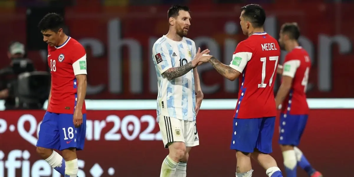 Gary Medel no vestirá la roja por ahora.