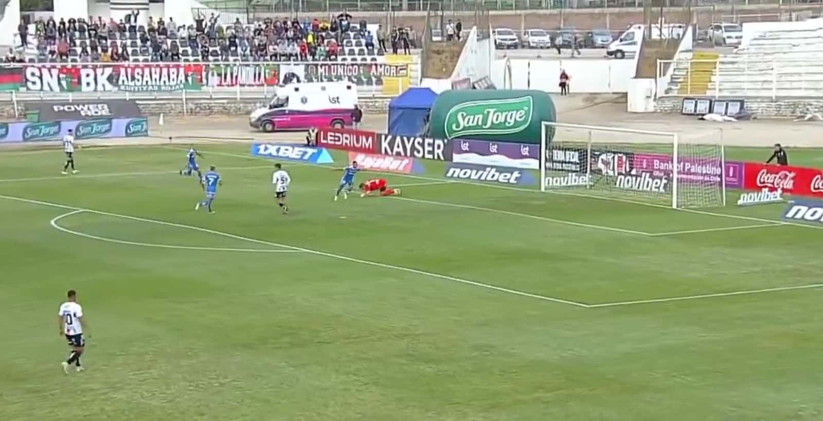 Gol de Universidad de Chile.
