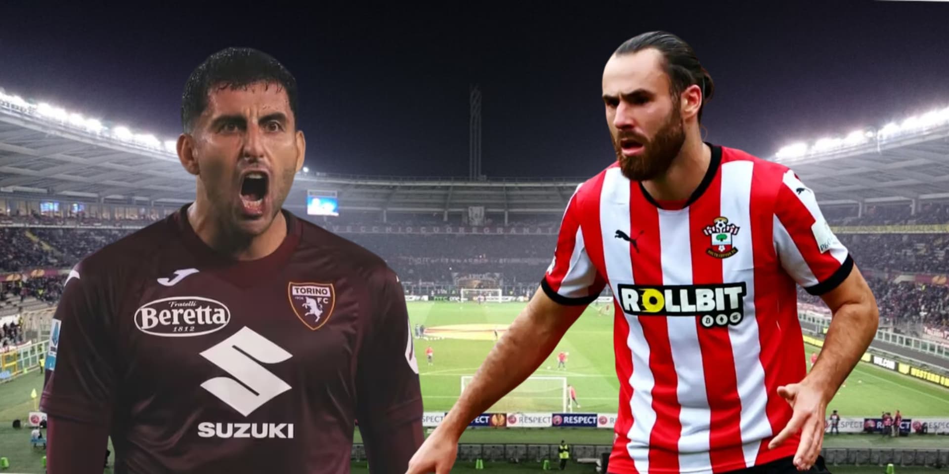 Guillermo Maripán y Ben Brereton Díaz (Foto tomada de: Wikipedia/Torino/Goal)