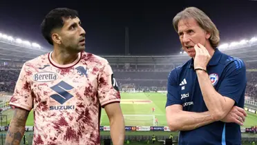 Guillermo Maripán y Ricardo Gareca (Foto tomada de: Wikipedia/Transfermarkt/CNN)