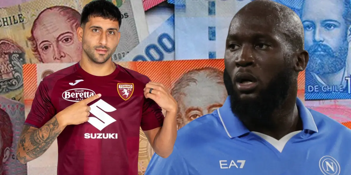 Guillermo Maripán y Romerlu Lukaku (Foto tomada de: Prensa Digital/Guillermo Maripán/Transfermarkt)