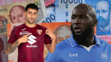 Guillermo Maripán y Romerlu Lukaku (Foto tomada de: Prensa Digital/Guillermo Maripán/Transfermarkt)