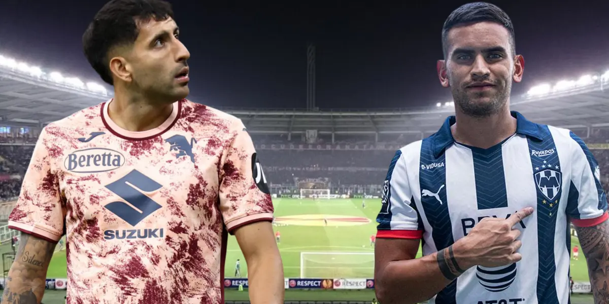 Guillermo Maripán y Sebastián Vegas (Foto tomada de: Wikipedia/Transfermarkt/Monterrey)