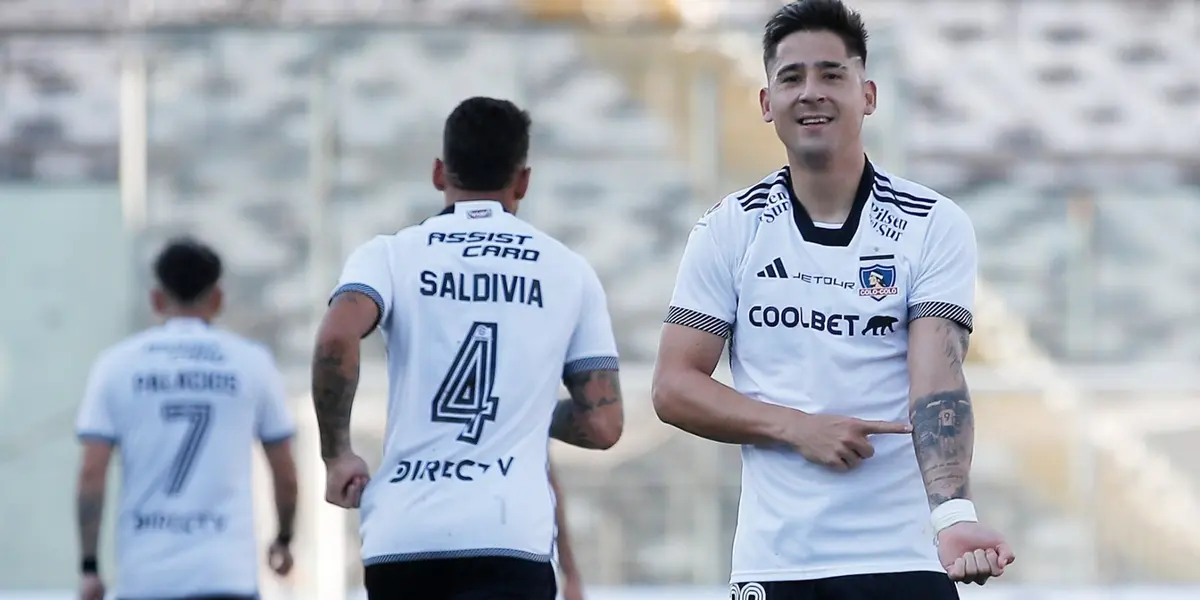 Guillermo Paiva con la camiseta de Colo Colo.