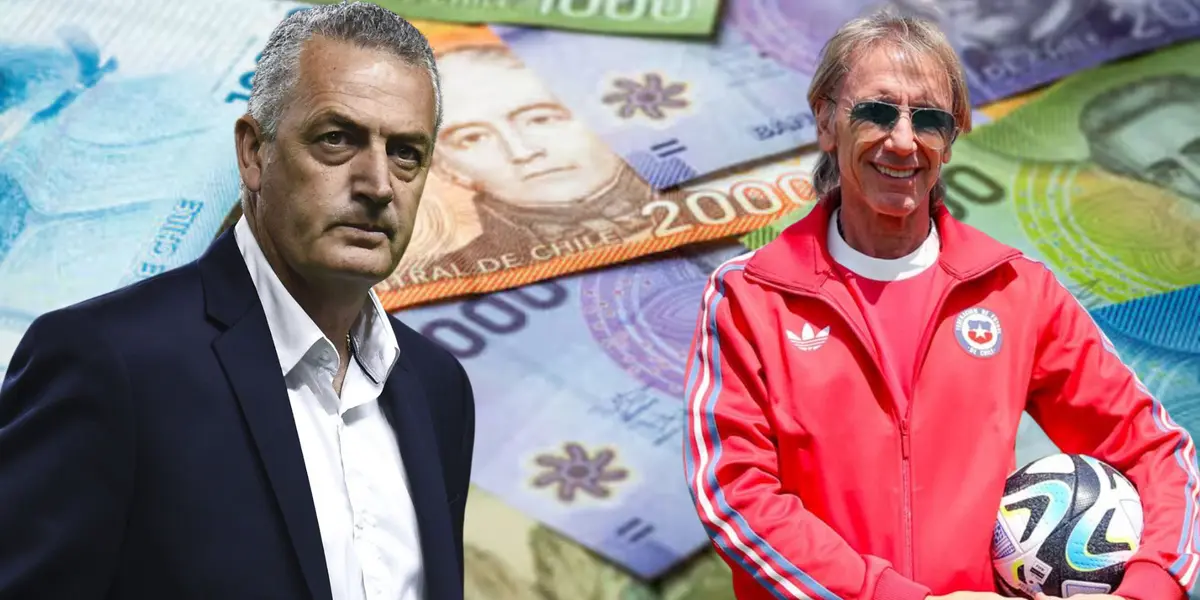 Gustavo Alfaro y Ricardo Gareca (Foto tomada de: La Nación/Villa/La Roja)