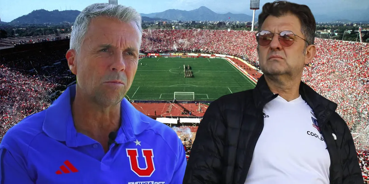 Gustavo Álvarez y Aníbal Mosa (Foto tomada de: Wikipedia/U de Chile/Top)