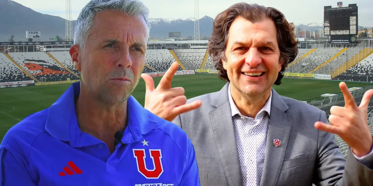 Gustavo Álvarez y Aníbal Mosa (Foto tomada de: Wikipedia/Universidad de Chile)