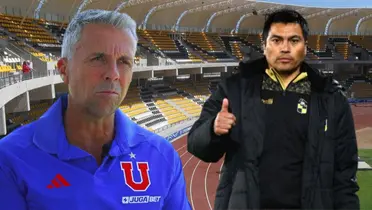 Gustavo Álvarez y Esteban González (Foto tomada de: Tripadvisor/U de Chile/Coquimbo Unido)