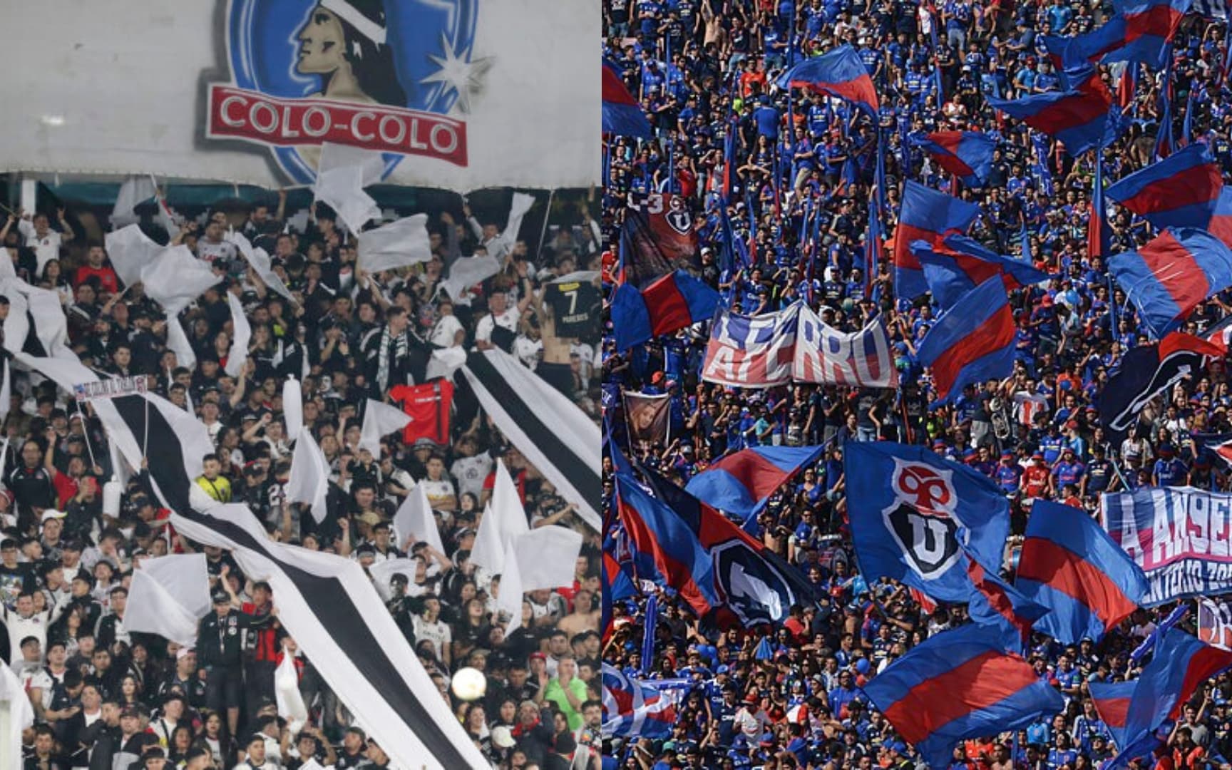 Hinchas albos y azules. (Foto tomada de: Sentimiento Popular/Wikipedia)