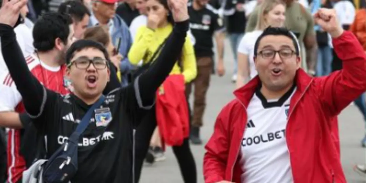 Hinchas de Colo Colo. Foto: redes de Colo Colo.